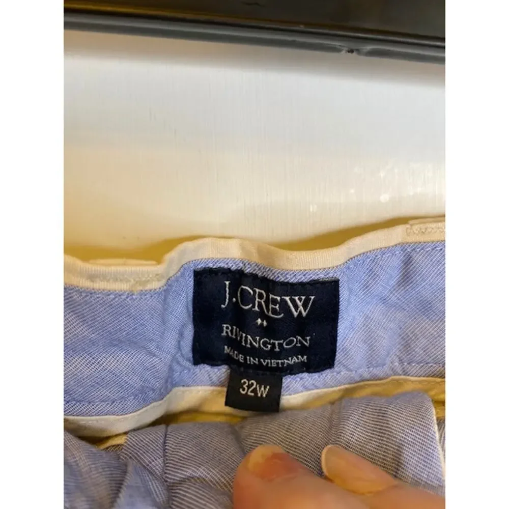 J. Crew Rivington Men's Shorts Size‎ 32w Cream